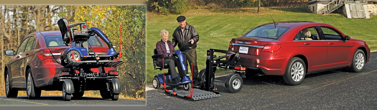 Bruno Chariot Scooter/Wheelchair Lift (1 of 1)