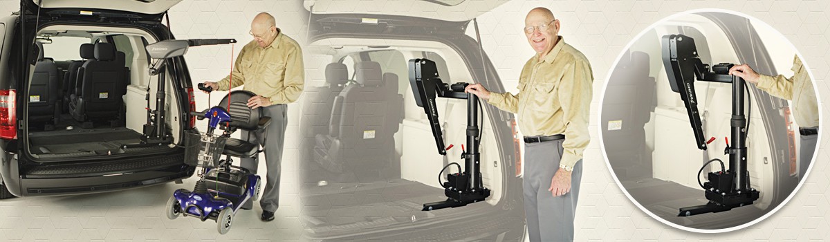 Bruno Big-Lifter Scooter/Wheelchair Lift (1 of 1)